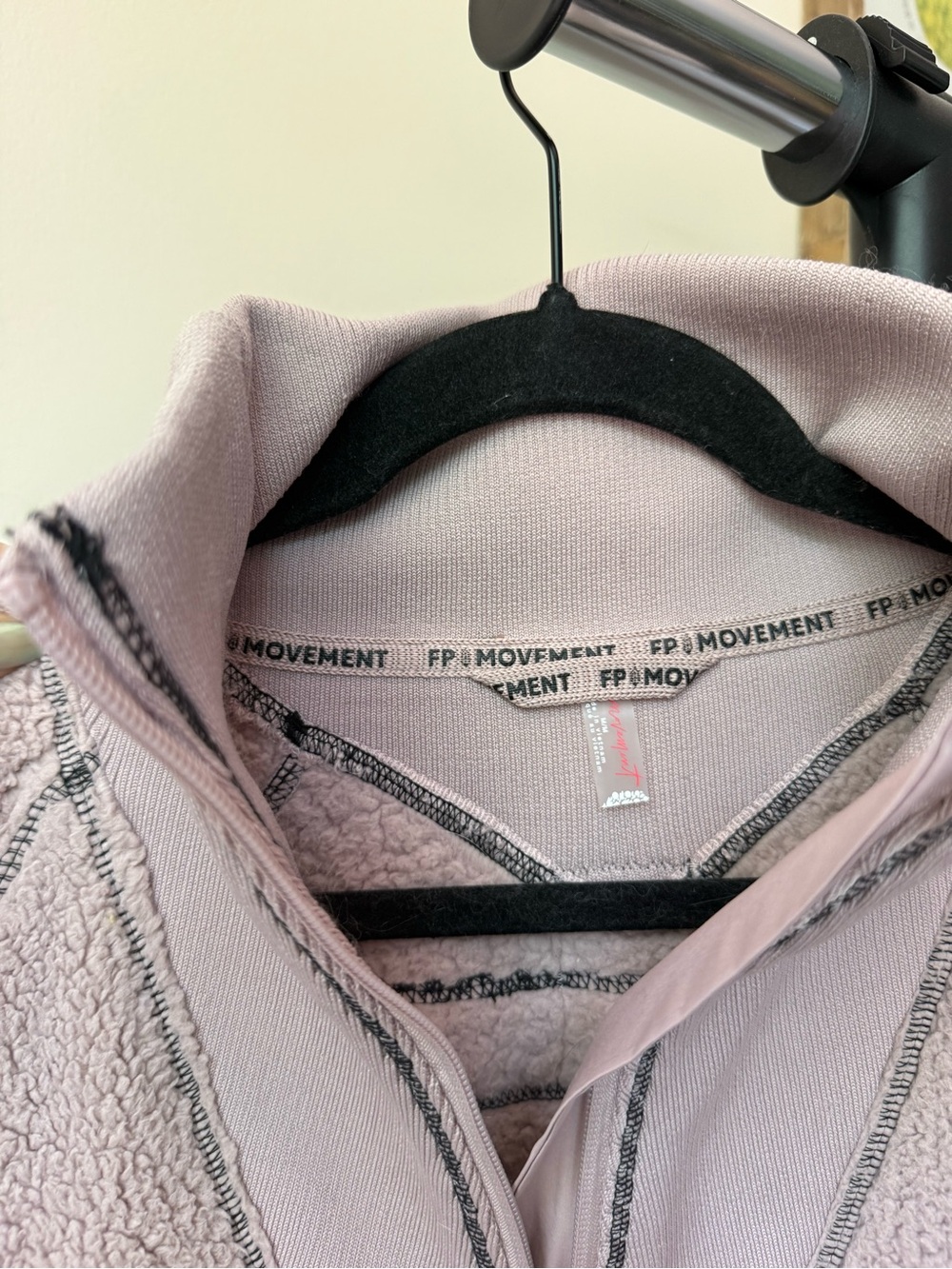 Free People Ready Set Rib Fleece Pullover - Picture 6 of 6